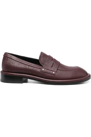 AGL ATTILIO GIUSTI LEOMBRUNI Alison 30mm leather loafers
