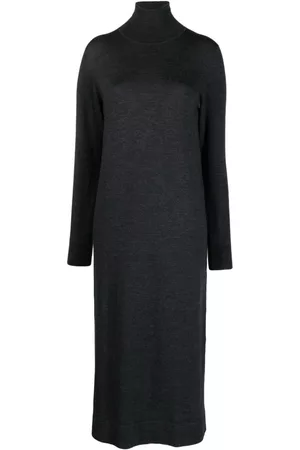 P.A.R.O.S.H. Roll-neck long-sleeved dress