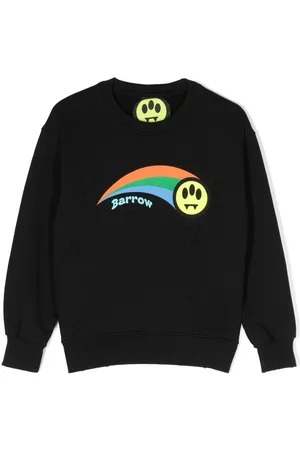 BARROW Logo-print cotton sweatshirt