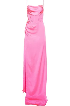Retrofete Rosa draped maxi dress