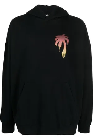 Palm Angels I Love PA-print cotton hoodie