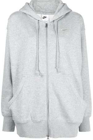 Nike Phoenix logo-embroidered zip-up hoodie