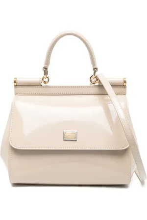 Dolce & Gabbana Small Sicily patent leather shoulder bag