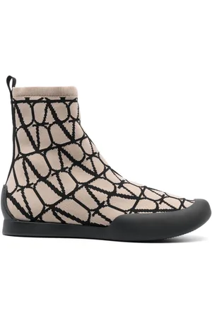 VALENTINO GARAVANI Toile Iconographe jacquard sneakers