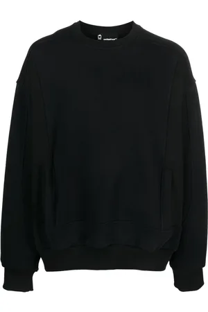 Styland Crew-neck cotton fleece sweatshirt