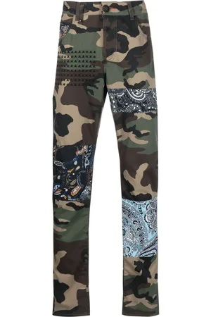 Philipp Plein Camouflage-print straight-leg jeans