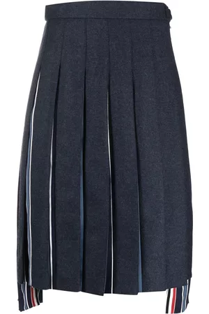 Thom Browne Knee-length pleated skirt