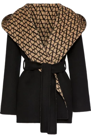 VALENTINO GARAVANI Toile Iconographe double coat