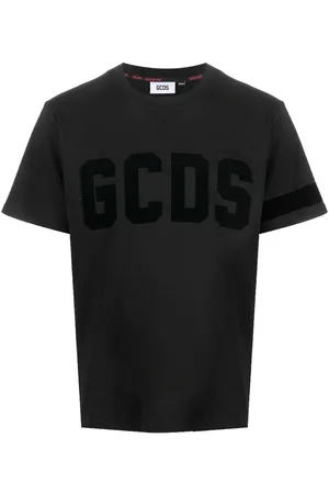 GCDS Logo-print cotton T-shirt