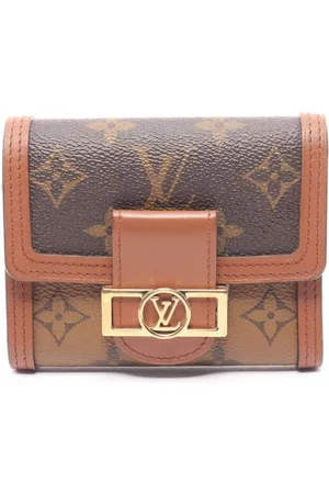 Louis Vuitton 2020s Portefeuil Dauphine monogram trifold wallet