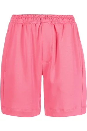 Styland Elasticated-waistband organic-cotton shorts