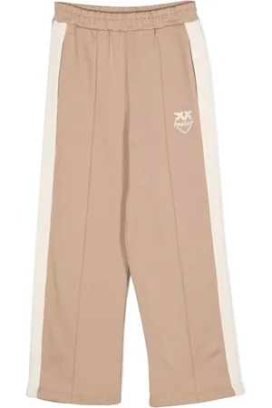 Pinko Logo-print straight-leg trousers