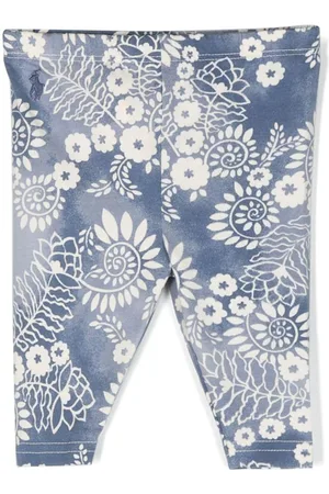 Ralph Lauren Botanical-print stretch-cotton leggings
