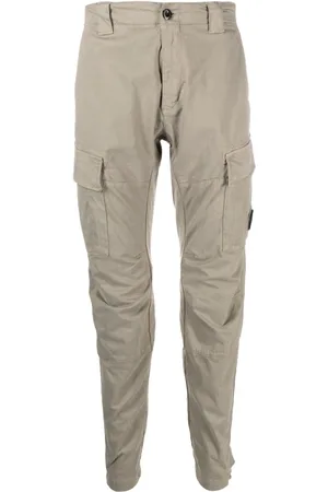 C.P. Company Lens-detail cargo tapered trousers