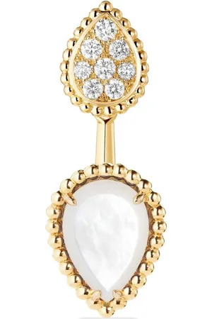 Boucheron 18kt yellow Serpent Boheme diamond single earring