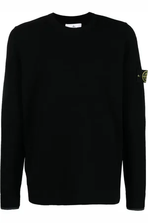Stone Island Compass-motif long-sleeve jumper