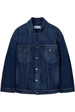 OFF-WHITE Button-fastening denim jacket