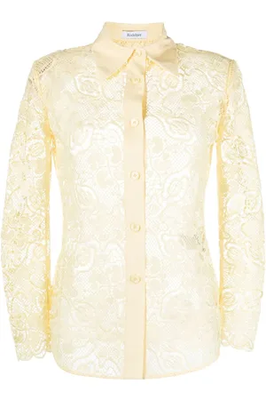 Rodebjer Carmen button-up lace shirt
