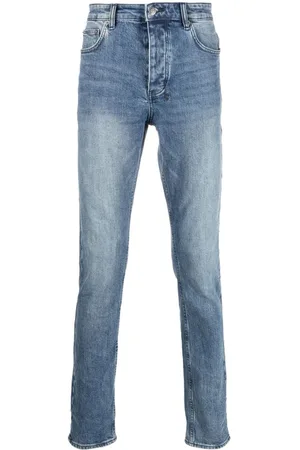 KSUBI Mid-rise slim-fit jeans