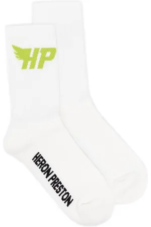 Heron Preston logo-intarsia Leggings - Farfetch