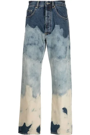 Palm Angels Tie-dye straight jeans