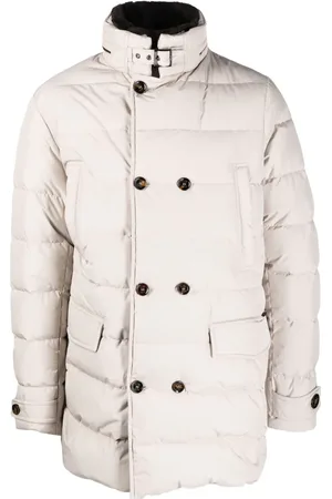 MOORER High-neck padded jacket