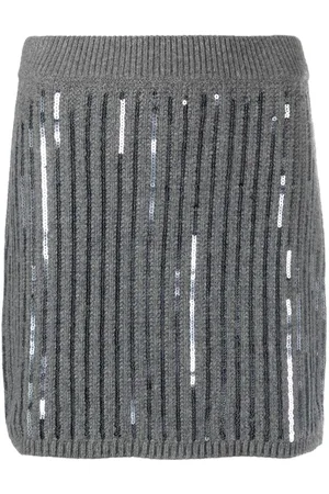 Dorothee Schumacher Sequin-embellishment knitted skirt