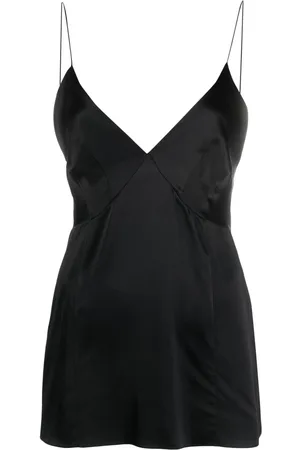 Khaite The Grisella silk top