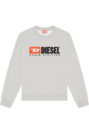 Diesel S-Ginn-Div logo-appliqué sweatshirt