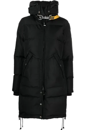 Parajumpers Buckle-embellished quilted hooded jacket