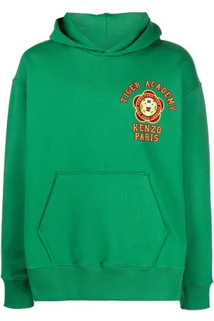 Kenzo Logo-print cotton hoodie