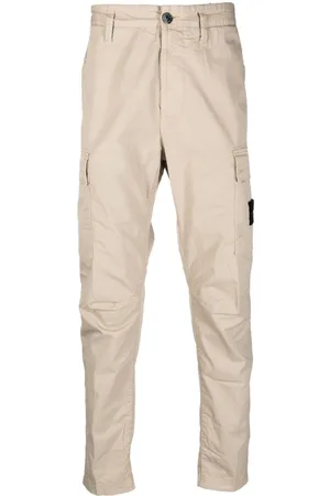 Stone Island 32710 tapered-leg cargo trousers