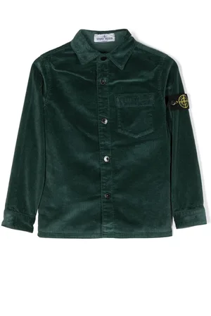Stone Island Long-sleeve corduroy shirt