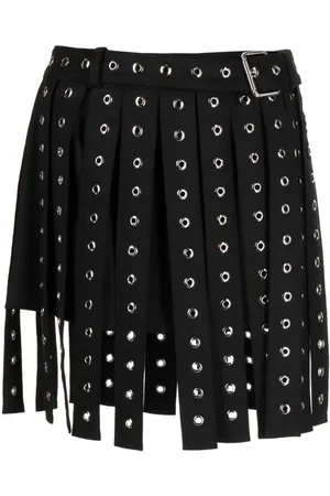 MONSE Eyelet-detailing asymmetric skirt