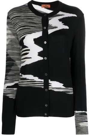 Missoni Intarsia-knit wool cardigan