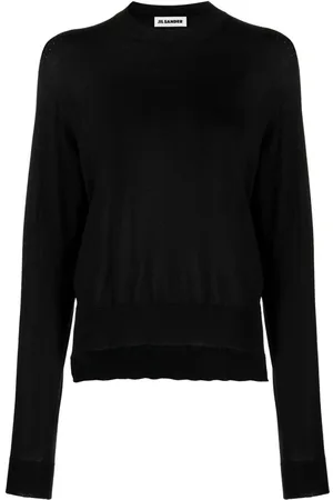 Jil Sander Ribbed crew neck jumper