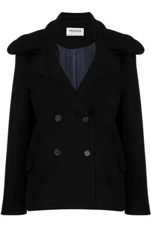MONSE Double-collar double-breasted coat