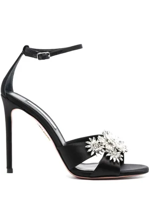 Aquazzura Margarita 110mm crystal-embellished sandals