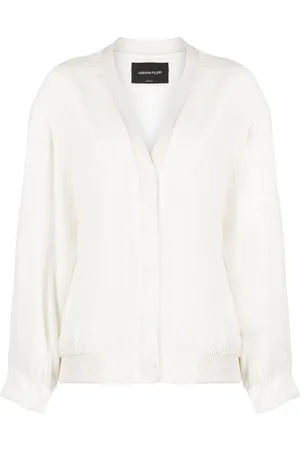 Fabiana Filippi Ribbed-trim tweed jacket
