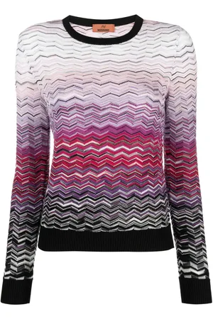 Missoni Zigzag-woven crew-neck jumper
