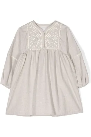 Chloé Embroidered cotton dress