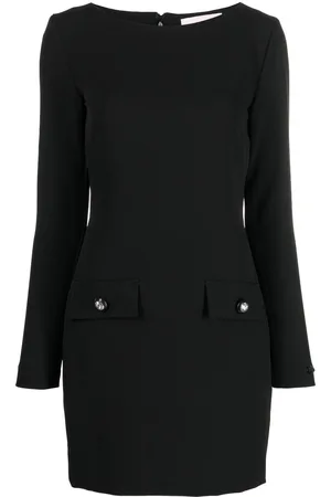 Chiara Ferragni Long-sleeved stretch mini dress