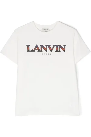Lanvin Curb logo-embroidered T-shirt