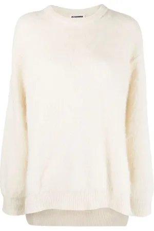 Jil Sander Long-sleeved textured-finish jumper