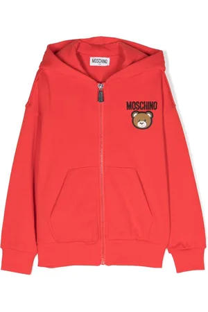 Moschino Teddy Bear zip-up hoodie