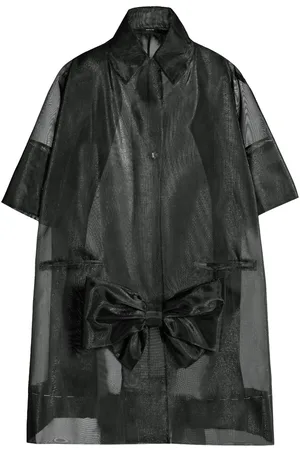 Maison Margiela Bow-detail tulle coat