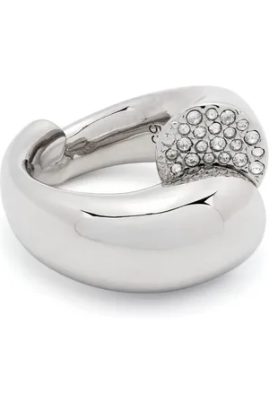 Lanvin Sequence rhinestone-embellished ring