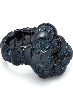 Lanvin Melodie rhinestone-embellished ring