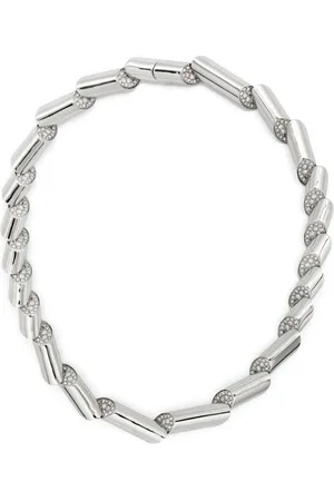 Lanvin Sequence crystal-embellished choker necklace
