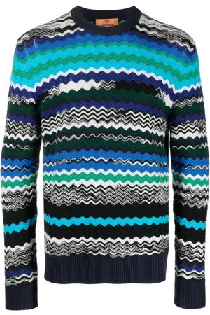 Missoni Zigzag-woven wool-blend jumper